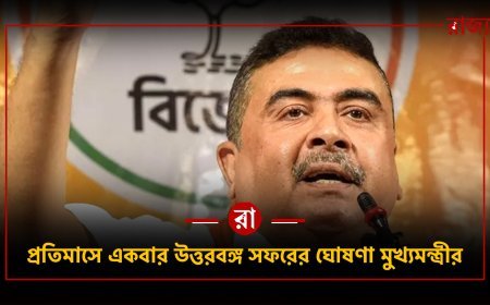 "ঘুরতে আসবো না কাজ করার জন্য আসবো" - উত্তরবঙ্গকে বার্তা মুখ্যমন্ত্রীর