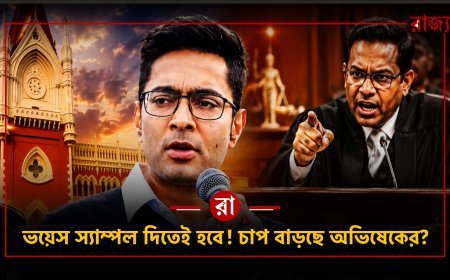 আর এড়ানো নয়! অভিষেক বন্দ্যোপাধ্যায়কে ১৫ জুলাই কণ্ঠস্বরের নমুনা দিতেই হবে, নির্দেশ কলকাতা হাইকোর্টের