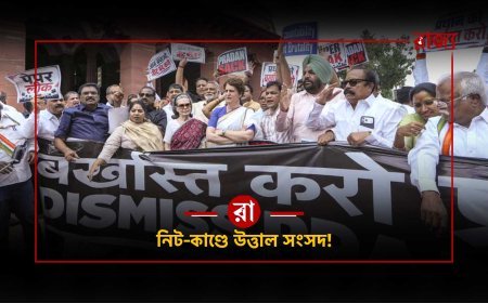 নিট-কাণ্ডে উত্তাল সংসদ চত্বর! শিক্ষামন্ত্রীর পদত্যাগের দাবিতে বিরোধীদের বিক্ষোভ, পাল্টা ময়দানে এনডিএ সাংসদেরাও