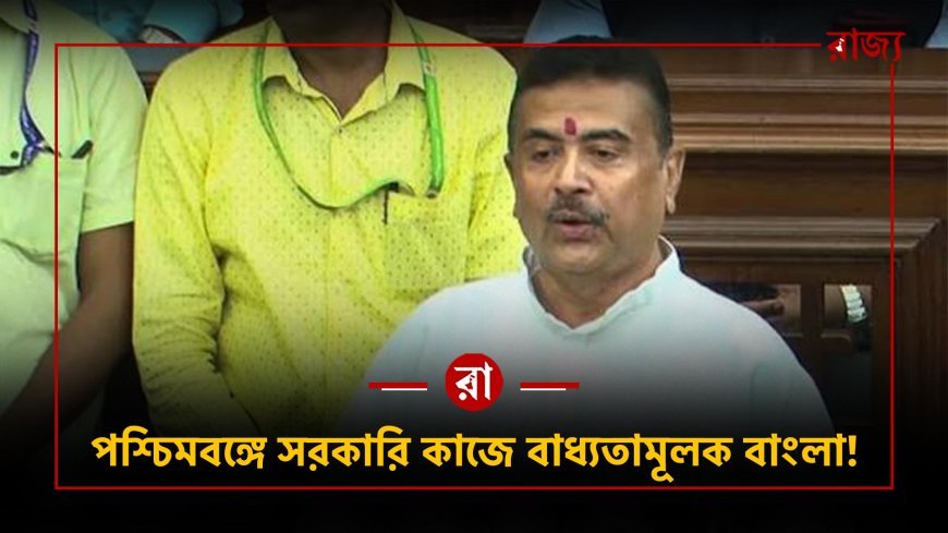 সরকারি কাজে বাধ্যতামূলক বাংলা! ১ লা সেপ্টেম্বর থেকে নতুন নীতি, অমিত শাহের প্রস্তাবে সিলমোহর শুভেন্দু সরকারের