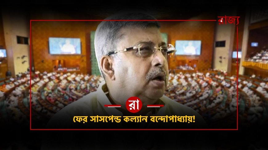 পুরো বাদল অধিবেশনে সাসপেন্ড কল্যাণ বন্দ্যোপাধ্যায়! কাকলির অভিযোগে বড় পদক্ষেপ ওম বিড়লার