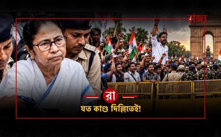 দিল্লিতে নজিরবিহীন কড়াকড়ি! আটক মমতা বন্দ্যোপাধ্যায়, CJP নেতারা, বন্ধ মোবাইল ইন্টারনেট
